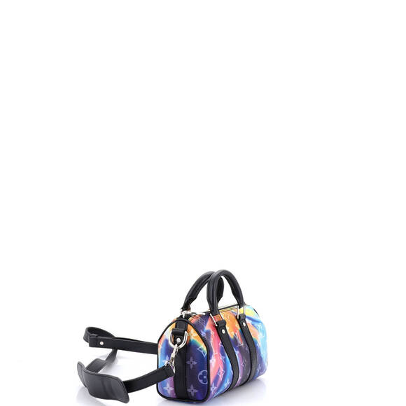 Louis Vuitton XS Keepall Bandouliere Bag Limited Edition Monogram Sunset Canvas - Picture 2 of 8
